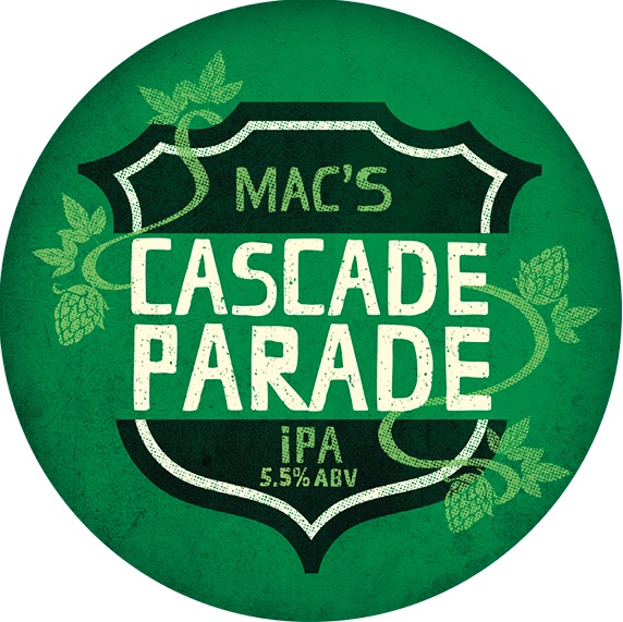 Mac's Cascade Parade IPA logo