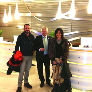 First guests to check into re-opened Novotel Christchurch