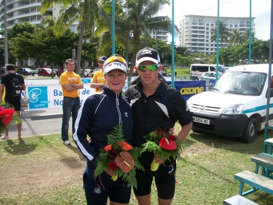 Ryan Sissons and Jo Lawn in Noumea
