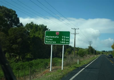  NZ Transport Agency (NZTA) has added Rotorua's name to highway destination signs.