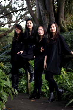 Estrella (L-R): Somi Kim, Judy Lee, Gemma Lee and Cindy Tsao.