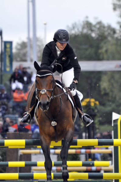 New Zealand's showjumpers at the World Equestrian Games in Kentucky.