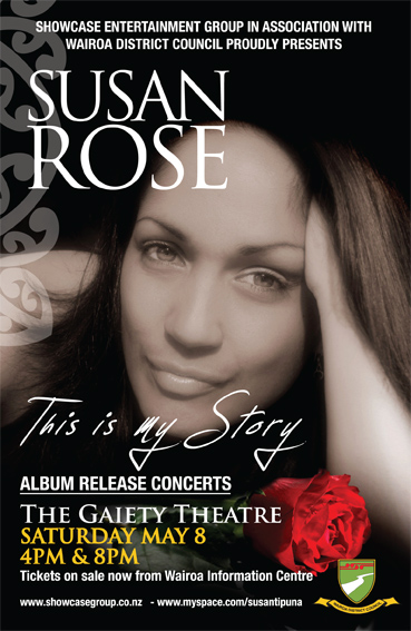 Susan Rose Tipuna's debut album