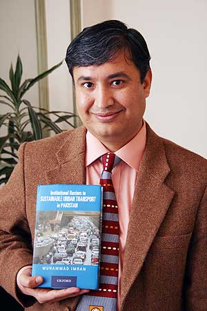  Dr Imran Muhammad has launched a book on sustainable transport in Pakistan