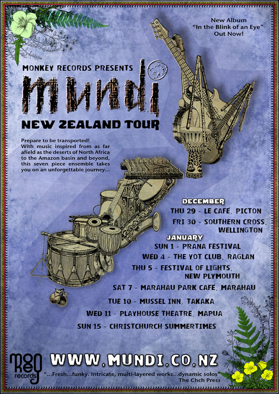 Mundi National tour 	