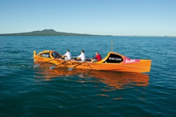 The 10.5m boat, named the Moana.