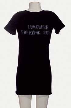The black singlet, this one from the Longburn Freezing Works,  carries cultural significance for New Zealanders.