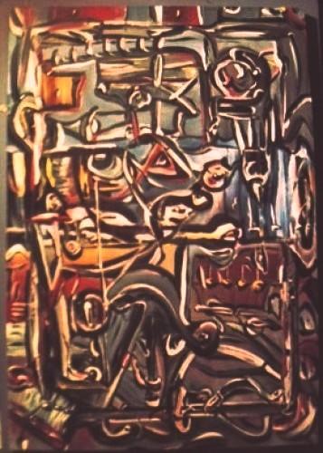 'Javelin thrower' by Leon Aarts (sold)