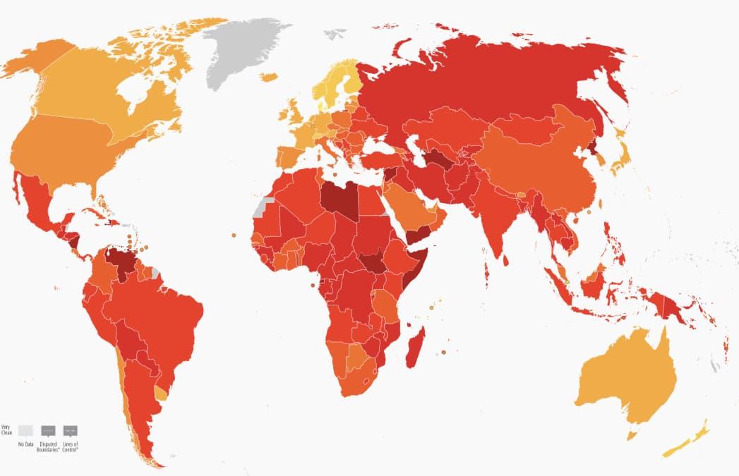 New Zealand Drops to Third Place in Corruption Perceptions Index, Raising Concerns Over Transparency and Accountability - Vimarsana News