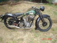 Stolen BSA motorbike