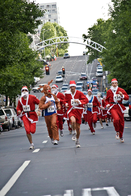 The Wendy's Great NZ Santa Run largest in Southern Hemisphere