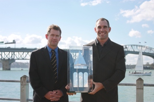 Brad Jackson and Stu Bannatyne, 2009 winners of the Sir Bernard Fergusson Trophy