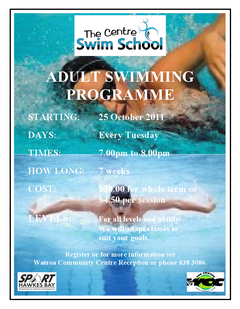 Adult Swim flyer