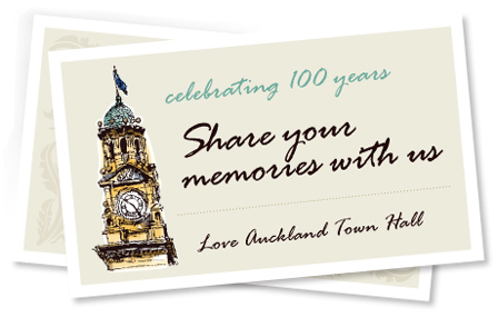 Auckland Town Hall centenary 