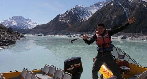 Henry Golding filmed an eight-part travel show called 'Now Everyone Can Fly to New Zealand'. 
