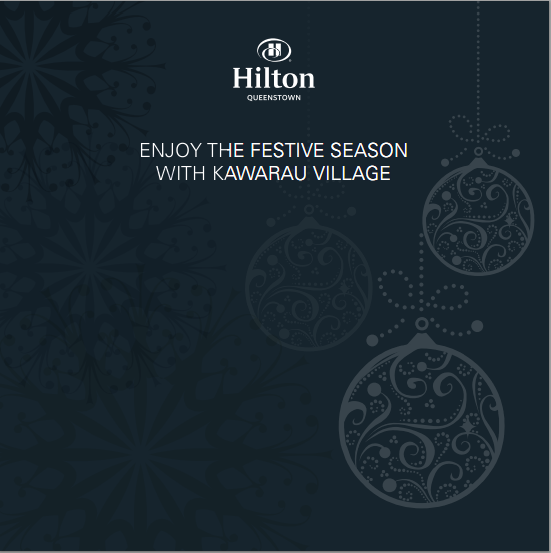 Festive season flyer cover