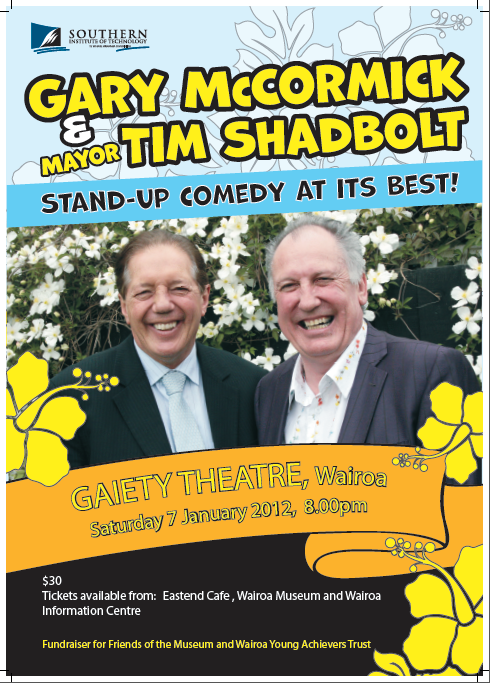 Comedy show poster