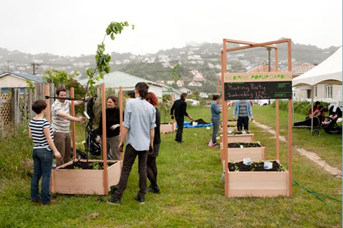 Kilbirnie's pop-up community garden