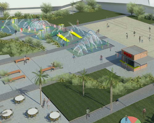 Napier Aquatic Centre Concept.