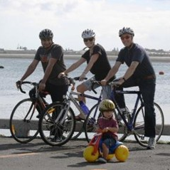 Cyclists of all ages