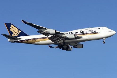 Singapore Airlines' Boeing 747-400