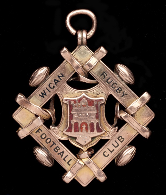 Wigan Rugby Football Club medal