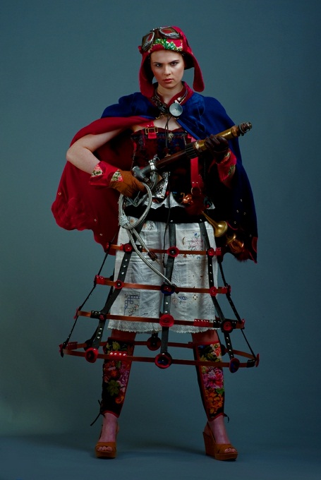 Steampunk 2011 winner by Amanda Hasselman and Kate Scott of Glenorchy.