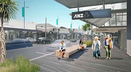 An artist's impression of the revamped Kilbirnie.