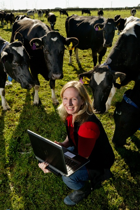 WEATHER WOMAN: University of Waikato student Electra Kalaugher is modelling weather changes which could benefit farmers.