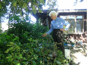 Margaret Peace on her Tua Marina property 