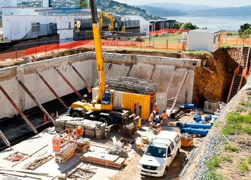 We're constructing a stronger replacement reservoir at Messines Road.