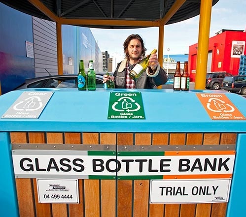 The bottle bank bins will stay if they are used regularly and correctly.