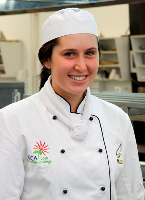 New Zealand Commis Chef of the Year Kate Florence, 20, from Queenstown's Blanket Bay Lodge