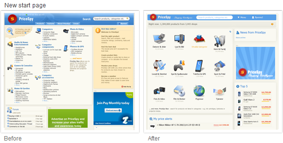 PriceSpy.co.nz redesigned
