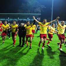 Romania celebrate qualifying for RWC 2011