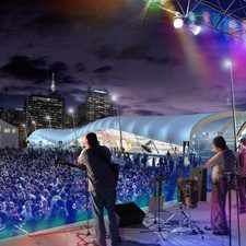 The largest Fanzone in the country will be based at the cloud at the Auckland waterfront .