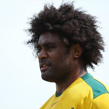 Towering back row Radike Samo will start on the wing for Australia