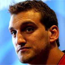 Flanker Sam Warburton will lead the Welsh side named on Friday for the opening Pool D match against South Africa.