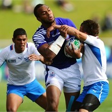 Samoa's Sailosi Tagicakibau will line up against brother Michael on Sunday