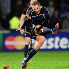 Dan Parks kicked all Scotland's points against Georgia