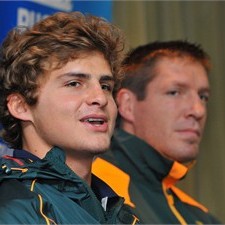 South Africa have called up Patrick Lambie (L) and Bakkies Botha