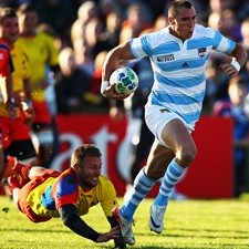 Juan Jos&#233; Imhoff crossed for Argentina in the 64th minute