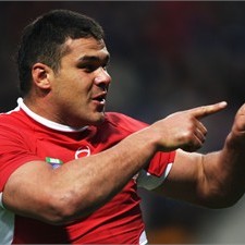 Wing Irakli Machkhaneli wins his 50th cap for Georgia