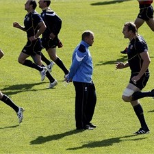 Scotland take training seriously, whether it's on the field or in the gym