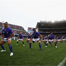 Samoa's starting XV against South Africa will be their oldest in a RWC 