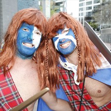 Scottish fans have brought colour and fun to the tournament.