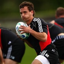 Aaron Cruden has been made to feel welcome in the All Blacks camp
