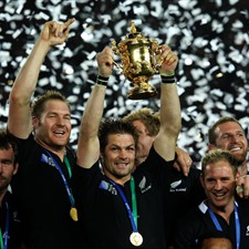 New Zealand will hope to become the first to successfully defend the Webb Ellis Cup at RWC 2015.