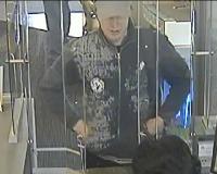  Security camera image of a man wanted in relation to the robbery of the ANZ Bank in Ferry Road, Woolston.