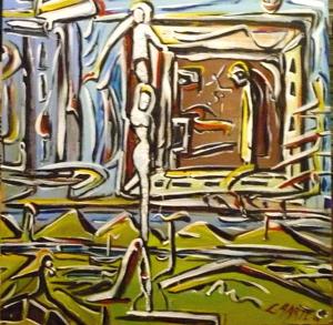 'Stepping out' by Leon Aarts